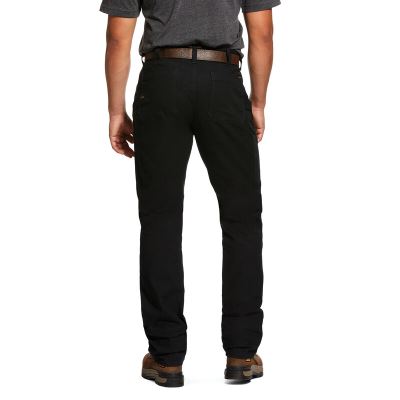 Ariat Work: Rebar M4 Low Rise DuraStretch Made Tough Double Front Stackable Straight Leg Pantalones